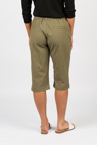 Vassalli Skinny Elastic Waist Long Shorts