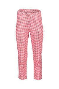 Vassalli Slim 7-8 Lightweight Pull On Pant - Gingham