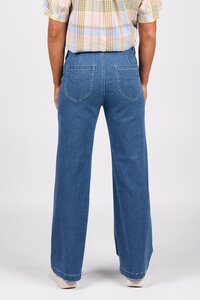 Vassalli Wide Leg Jean - Blue Hue