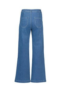 Vassalli Wide Leg Jean - Blue Hue
