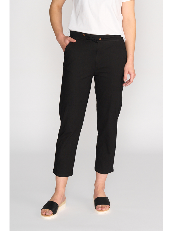 Vassalli Henley Slim 7-8 Elastic Waist Pant