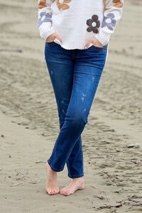 Wakee Distressed Slim Stretch Jean