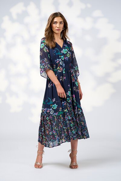 Loobies Story La Boheme Midi Dress-shop-by-label-Hello Cyril.