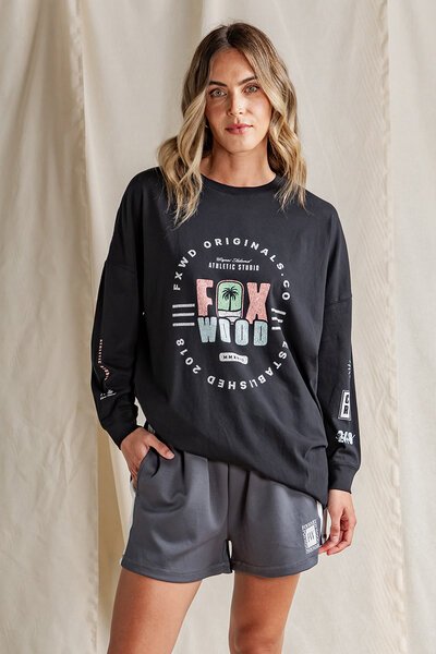 Foxwood Vibe LS Tee-hc-new-Hello Cyril.