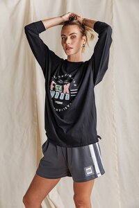 Foxwood Vibe LS Tee