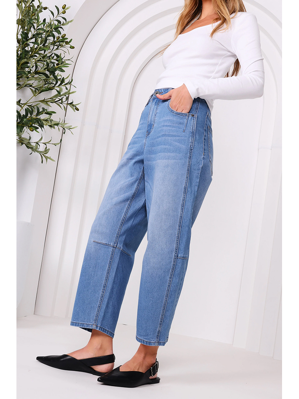 Monaco Toni Barrel Jeans