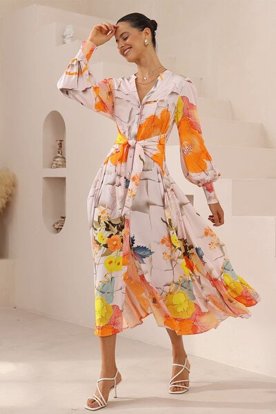 Iris Maxi Hibiscus Maxi Dress-hc-new-Hello Cyril.