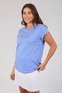Foxwood Signature Tee Neon Blue