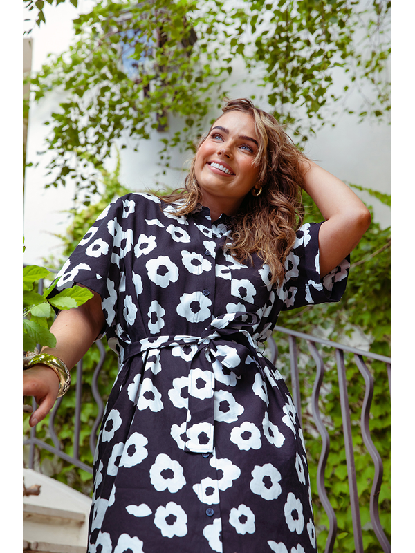 Elm Azalea Shirt Dress