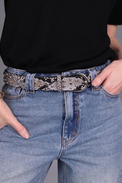 Storm Snake Effect Stud Belt-hc-new-Hello Cyril.
