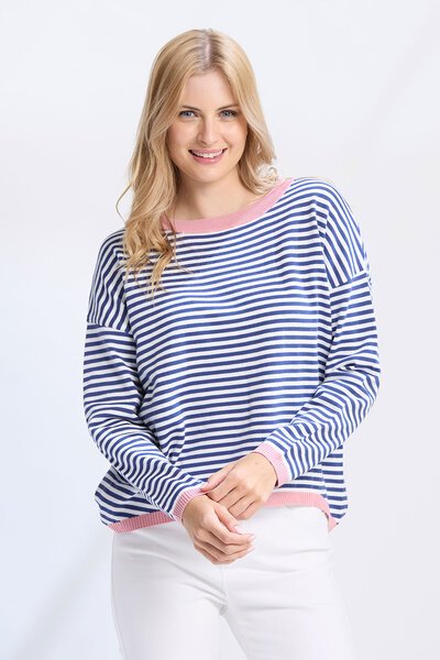 Stella + Gemma Stripe Street Top-lives-Hello Cyril.