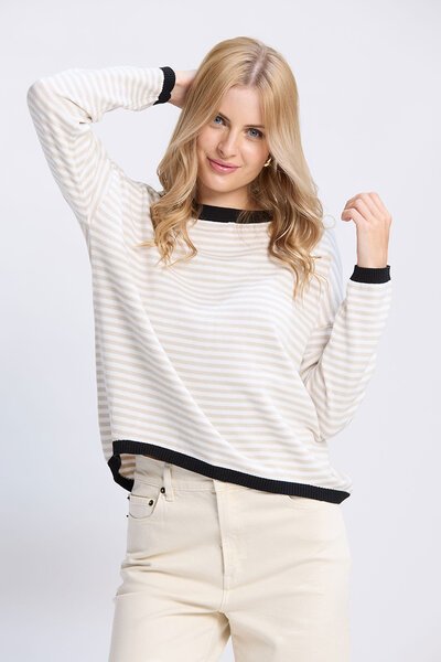 Stella + Gemma Stripe Street Top-lives-Hello Cyril.