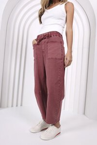 Monaco Leo Colour Barrel Jean 