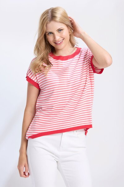 Stella + Gemma Laneway Stripe Top-lives-Hello Cyril.
