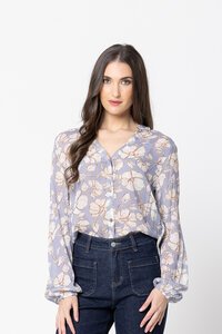 Seeking Lola Full Of Life Sky Garden Top