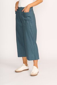Oh Three Wide Leg Mid Length Pant