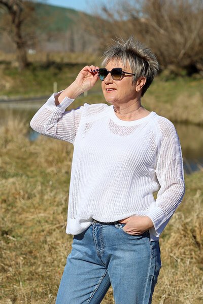 Foil Raglan Sweater-shop-by-label-Hello Cyril.