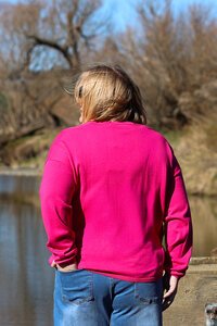 Foil Easy Fit V Sweater