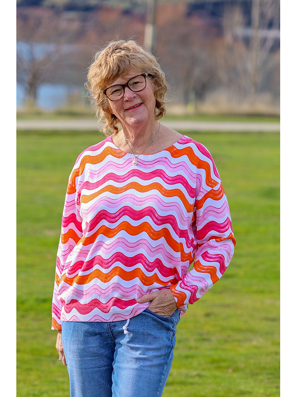 Foil Making Waves Sweater