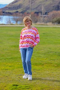 Foil Making Waves Sweater