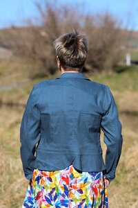 Oh Three Scoop Hem Back Jacket