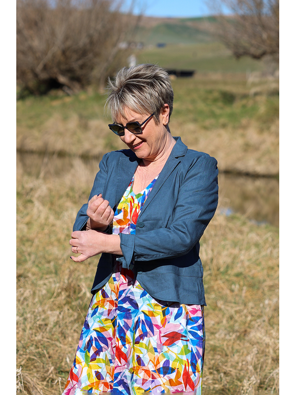 Oh Three Scoop Hem Back Jacket