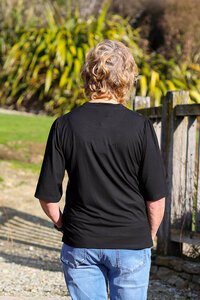 Memo Combo Elbow Sleeve Top