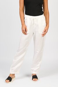 Vassalli Slim Ankle Grazer Elastic Waist Pant