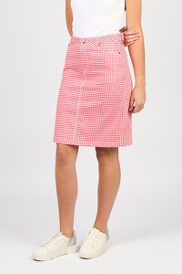 Vassalli Lightweight Skirt - Gingham