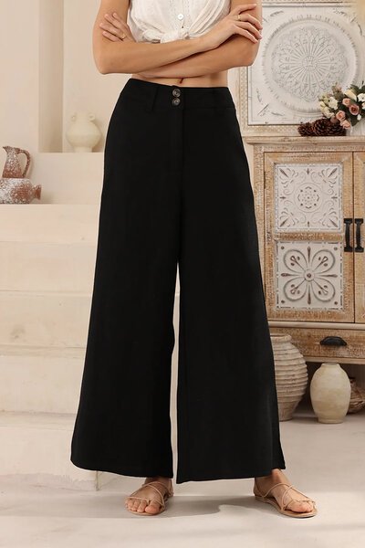 Iris Maxi Classic Wide Leg Pants-hc-new-Hello Cyril.