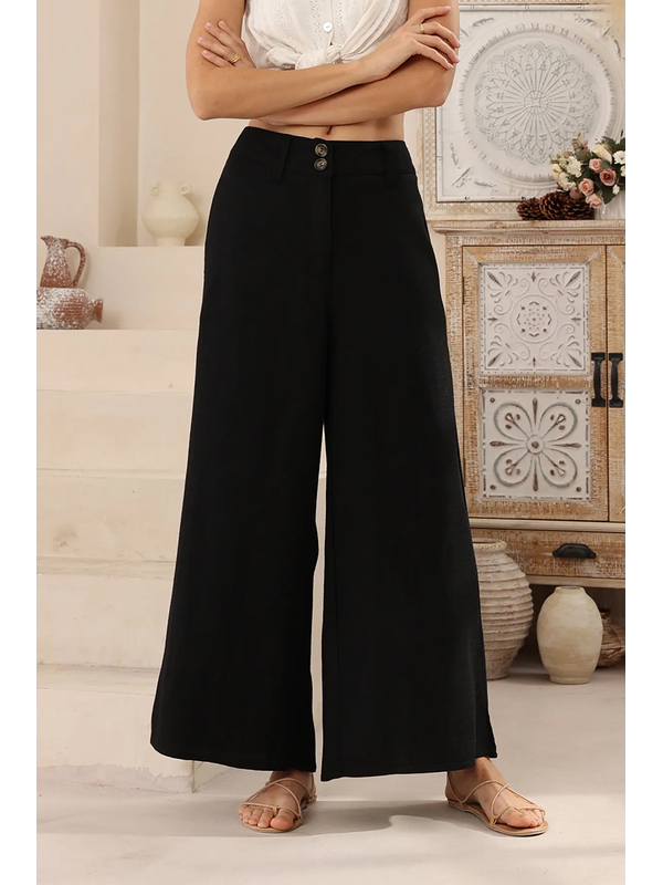 Iris Maxi Classic Wide Leg Pants
