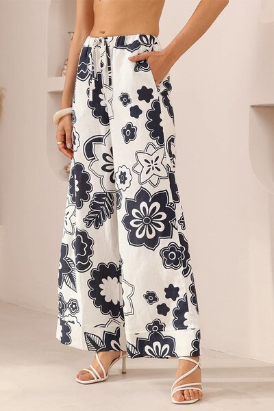 Iris Maxi Julietta Wide Leg Pants-hc-new-Hello Cyril.