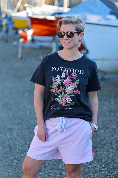 Foxwood Flowers Tee-hc-new-Hello Cyril.