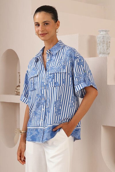 Iris Maxi Blair SS Shirt-hc-new-Hello Cyril.