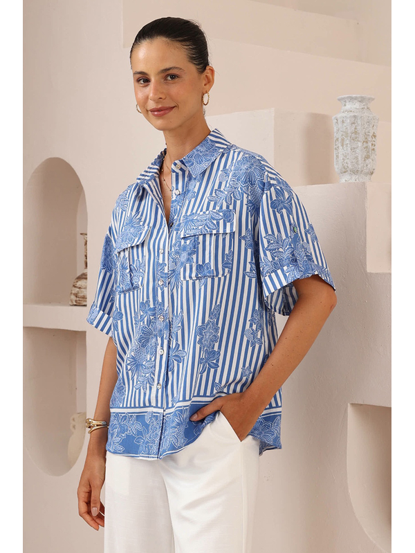 Iris Maxi Blair SS Shirt