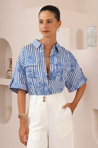 Iris Maxi Blair SS Shirt