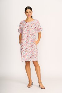 Preen Contrast Facing Shift Dress