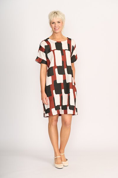 Preen Contrast Facing Shift Dress-lives-Hello Cyril.