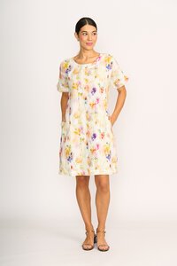 Preen Contrast Facing Shift Dress
