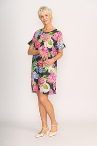 Preen Contrast Facing Shift Dress