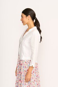 Foil Plain Gather Together Jacket