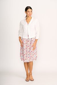 Foil Plain Gather Together Jacket