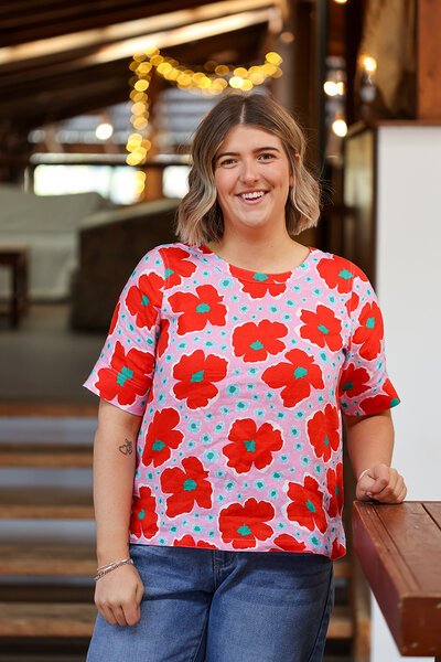 Foil Pleat Back Top-lives-Hello Cyril.