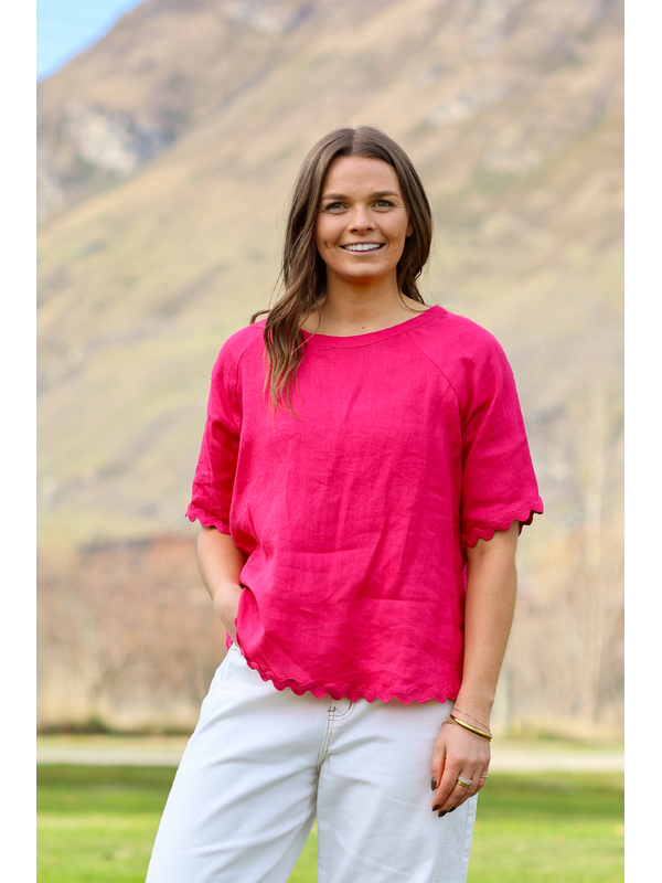 Preen Ric Rac Scoop Top