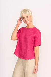 Preen Ric Rac Scoop Top