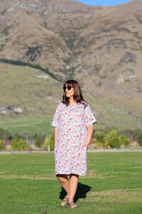 Preen Contrast Facing Shift Dress