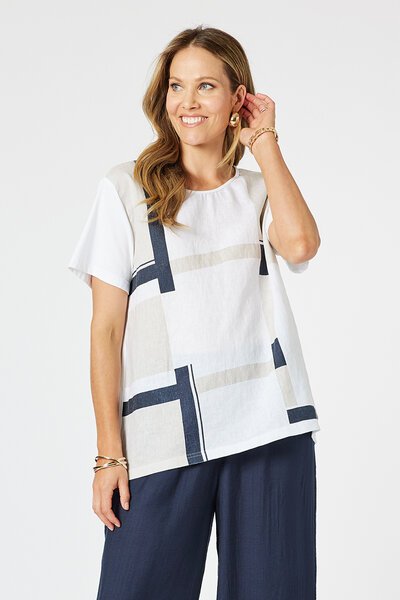 Clarity Geometric Top-shop-by-label-Hello Cyril.