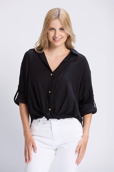 Stella + Gemma On Repeat Blouse-3-ways-to-style-Hello Cyril.