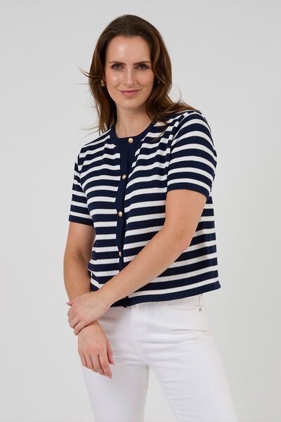 Stella + Gemma Rue Stripe Cardi-lives-Hello Cyril.