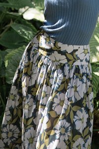 Stella + Gemma Rhode Nightfall in Giverny Skirt